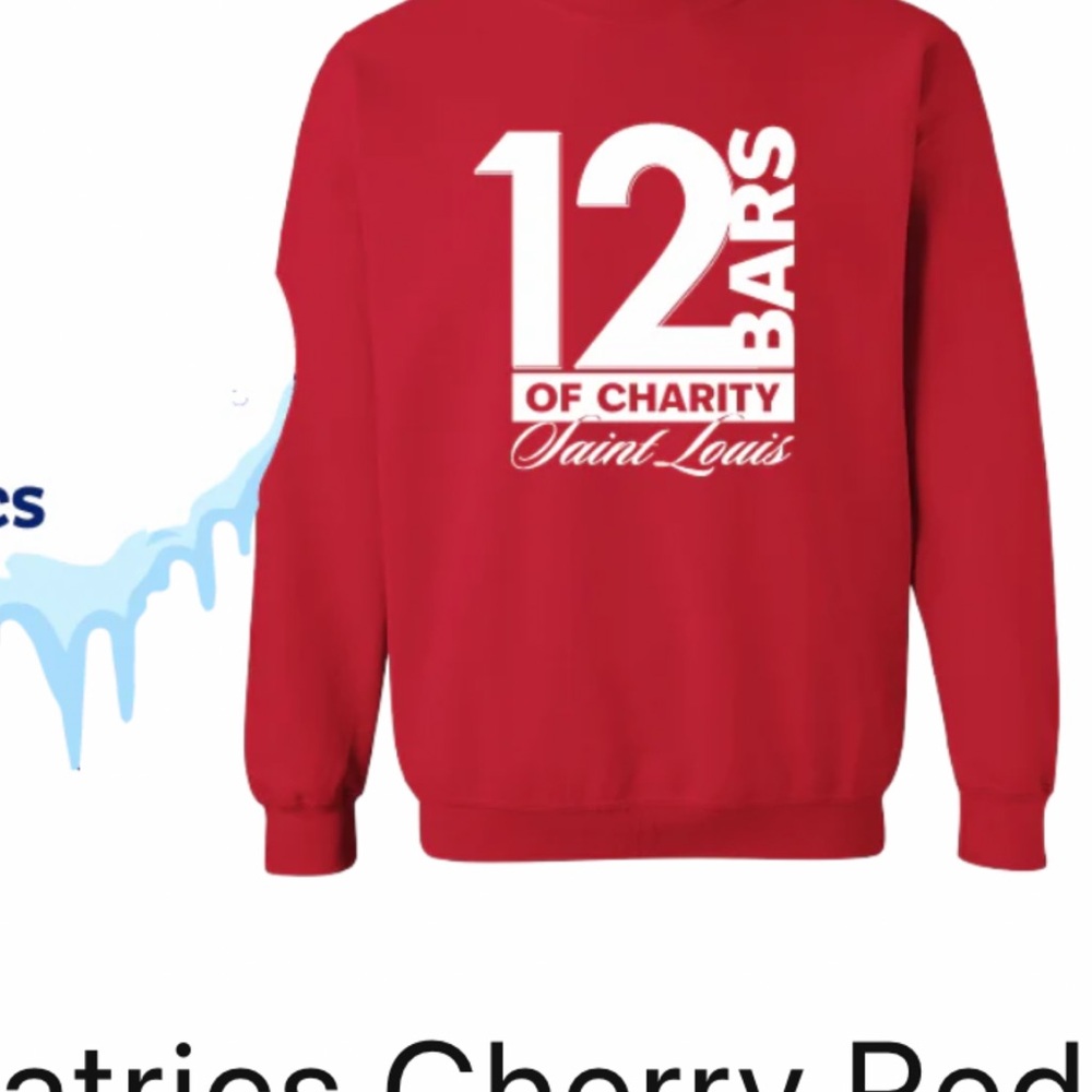 12 Bars of Charity Red Sweater